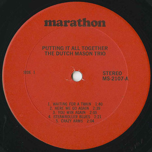 Dutch mason trio   putting it all together %28marathon ms 2107%29 label 01