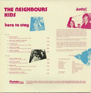 Neighbours kids   here to stay back