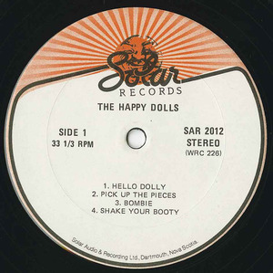 Happy dolls show album label 01