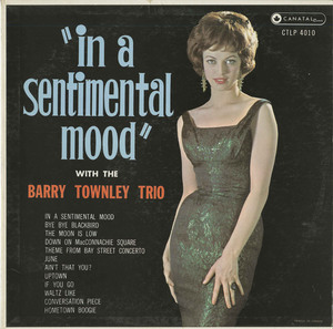 Barry townley trio   in a sentimental mood front