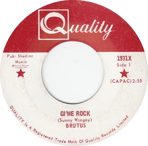 Brutus gime rock quality