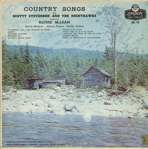 Scotty stevenson   nighthawks country songs on london eb18 front