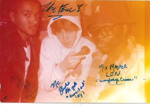 Mix master len  jel   shadow def forec sound crew 1985