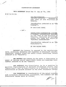 X2   electric distribution agreement feb 1988 cover