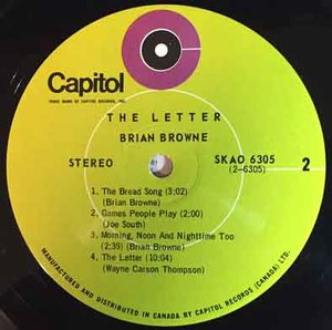 Browne  brian the letter label 02