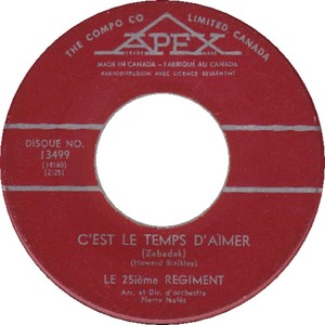 Le 25eme regiment cest le temps daimer zabadak apex
