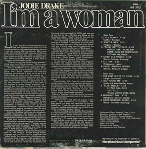 Jodie drake   im a woman back
