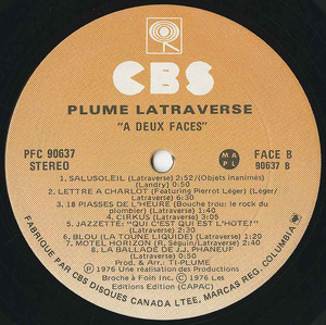 Plumer latraverse a deux faces label 02