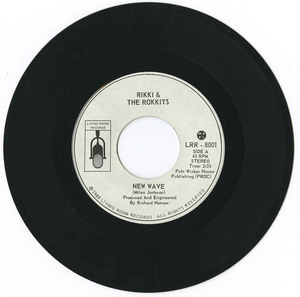 45 rikki   the rokkits   new wave bw they never see vinyl 01