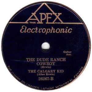 The calgary kid allen erwin the dude ranch cowboy apex 78