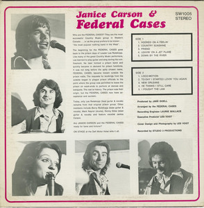 Janice carson   the federal cases st back