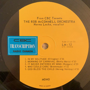 Rob mcconnell and the bross bass cbc lm 12 label 02