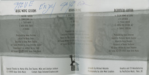 Cd gaye delorme the best of insert inside foldout