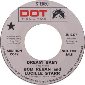 Bob regan and lucille starr south bound plane 1969