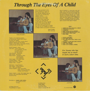David campbell through the eyes of a child back