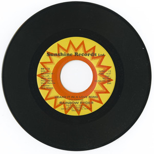 45 rainbow ryder   heard it in a love song