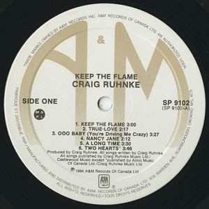 Craig ruhnke keep the flame label 01