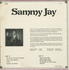 Sammy jay   we live we live we die back
