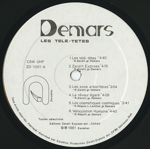 Demars   les tele tetes label 01