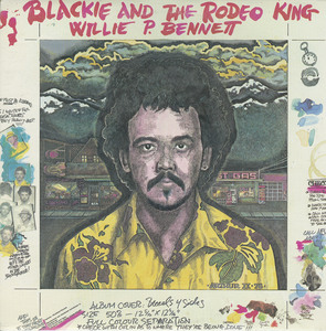 Willie p bennett   blackie and the rodeo king front