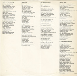Willie p bennett   blackie and the rodeo king insert side 02