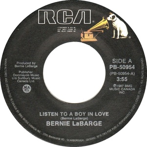 Bernie labarge listen to a boy in love rca