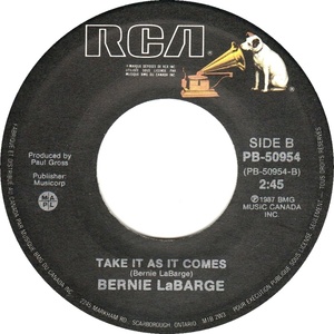 Bernie labarge take it as it comes rca