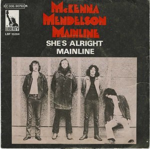 45 mckenna mendelson mainline she's alright pic sleeve