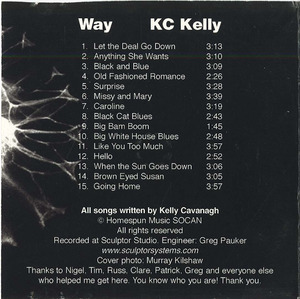 Cd kc kelly way back