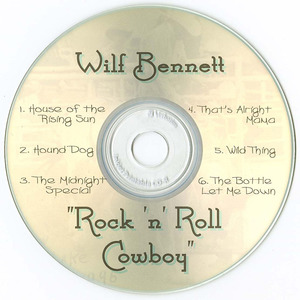 Cd will bennett   rock n roll cowboy cd