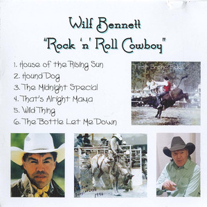 Cd will bennett   rock n roll cowboy back