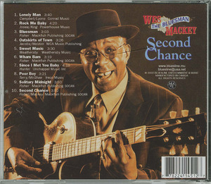 Cd wes mackey second chance jewel back