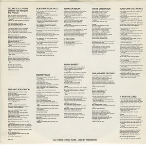 Forgotten rebels this aint hollywood %28star records%29 lyric insert side 02