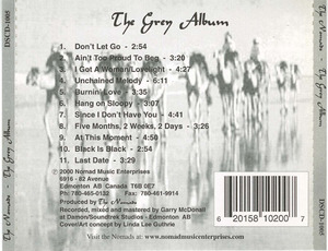 Cd nomads   the grey album inlay