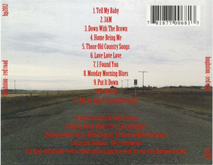 Cd hugh poorman red road inlay back