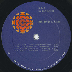 Ida krehm   plays piano music from russia label 02