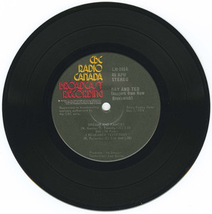 45 ray and ted   singers from new brunswick %28cbc lm 246%29 side 01
