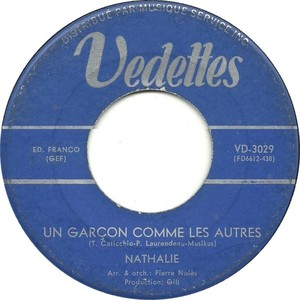 Nathalie un garcon comme les autres vedettes