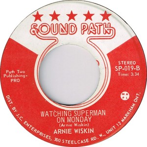Arnie wiskin watching superman on monday sound path