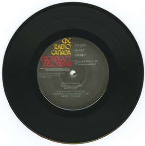 45 colina phillips   toronto vocalist %28cbc lm 225%29 vinyl 01