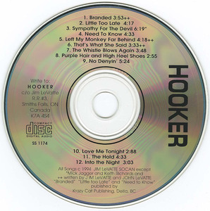Cd hooker st cd