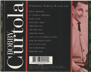 Cd bobby curtola christmas flashback inlay