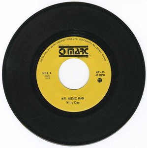 45 willy dee mr music man