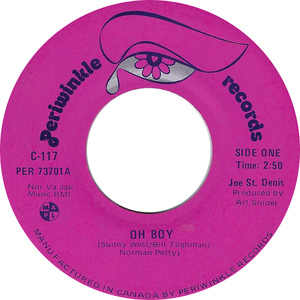Joe st denis oh boy periwinkle