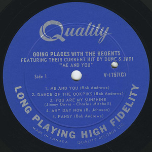 Regents   going places with the regents label 01