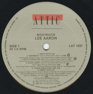 Lee aaron body rock label 01