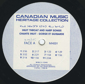 Va inuit throat   harp songs label 01