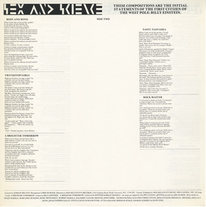 Einstein   sex and science lyrics side 02