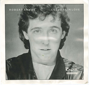 45 robert armes lesson in love pic sleeve front