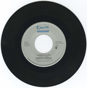 45 robert armes lesson in love pic sleeve vinyl 01